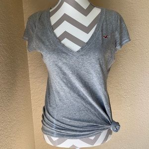 💥SALE💥 Hollister - Heather Gray Basic Tee